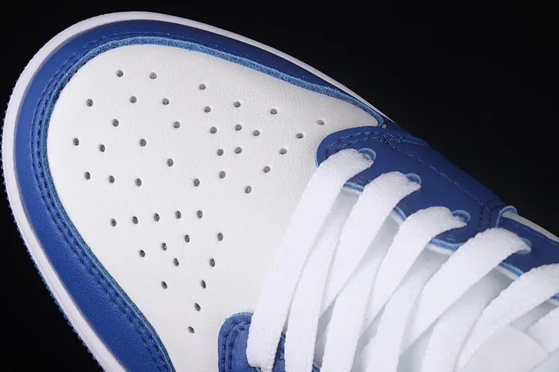 All Categories Air Jordan Jordan Series Basketball Shoes Air Jordan 1 Mid Differentiated Versions Air Jordan 1 Mid AJ1 Joe 1 Kentucky Blue Zhongbang Basketball Shoes BQ6472-104